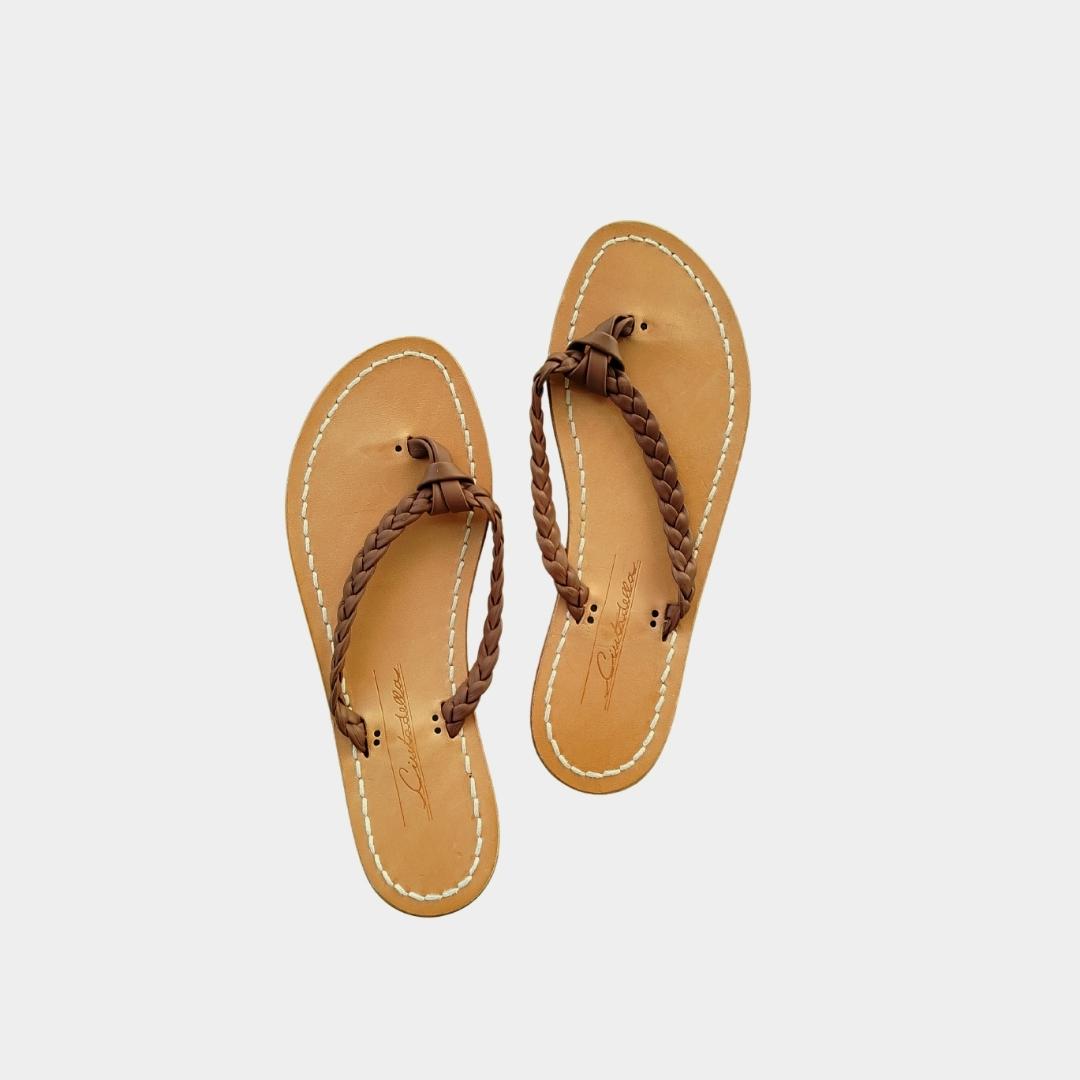 Sandales italiennes en cuir végétal - Milano