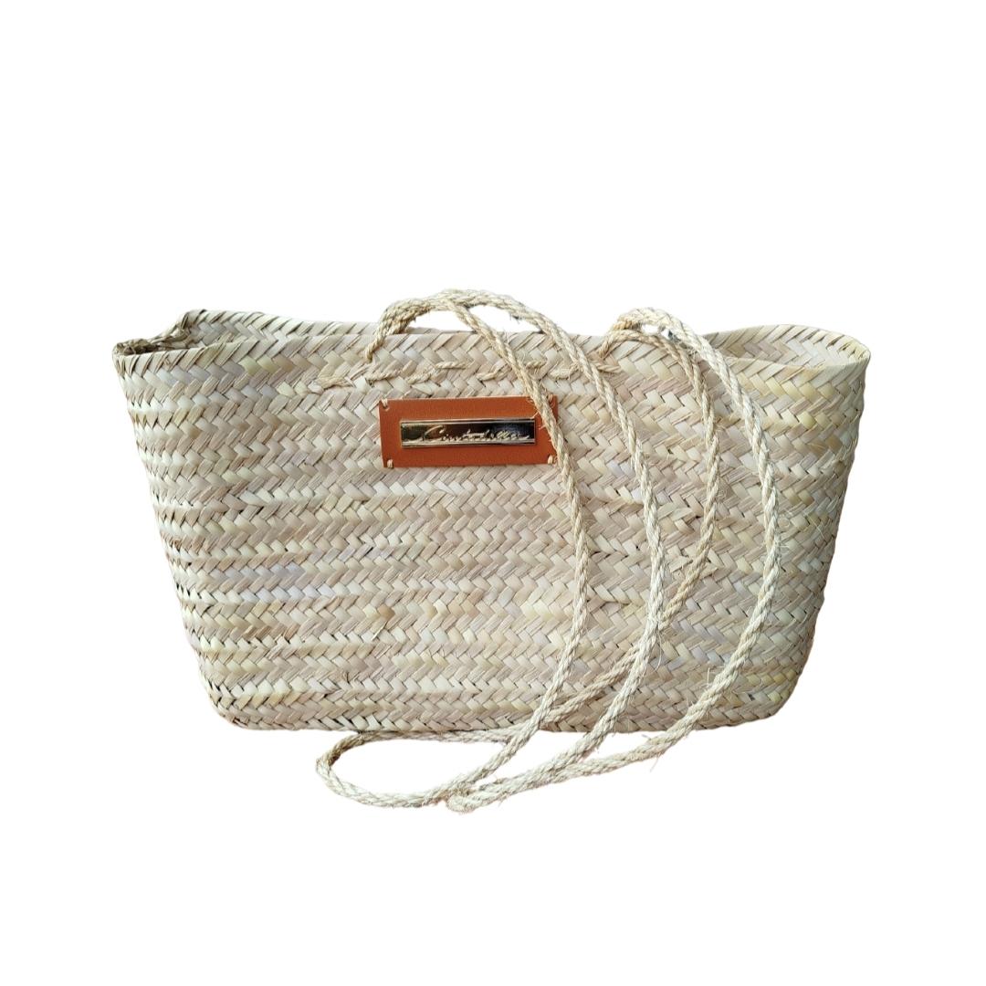 Panier en palmito - Campanet (M)