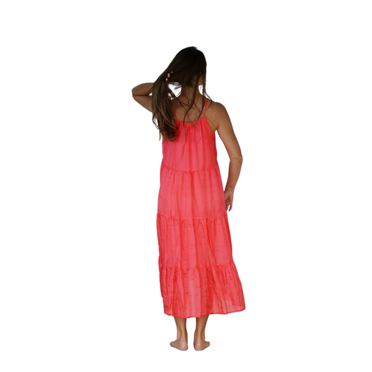 Perle de soie - Corail