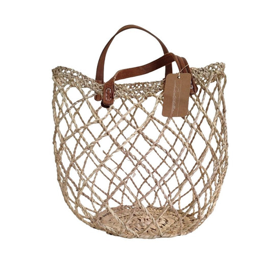 Panier en palmito Sac seau ( L )