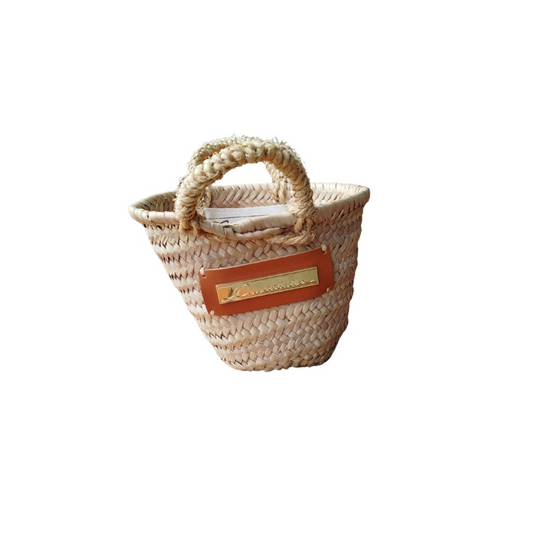 Panier en palmito - Mini Balearia (XS)