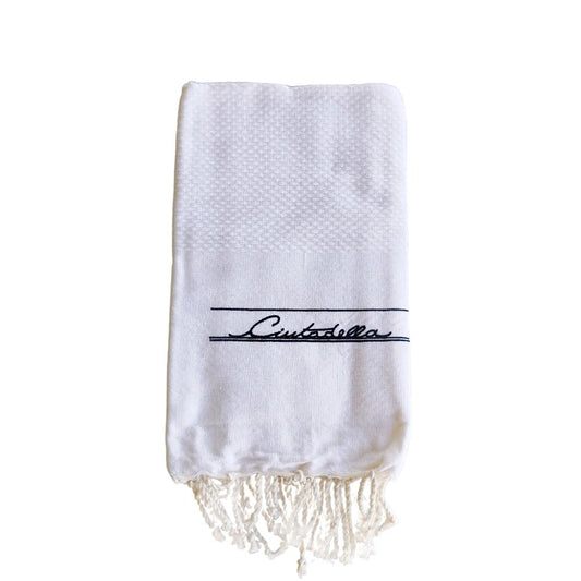 Fouta blanche 100% coton
