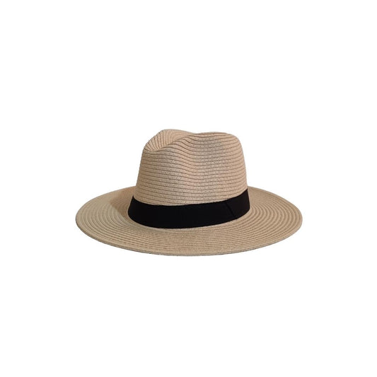 Chapeau mixte beige